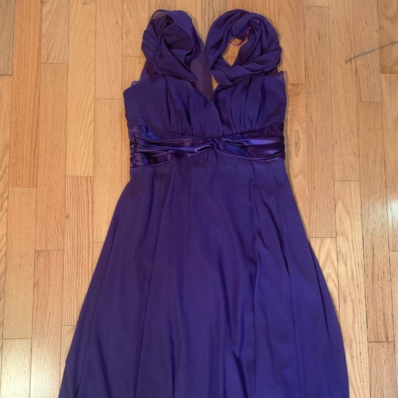 Connected Apparel Purple Prom Dress - Picture 1 of 5